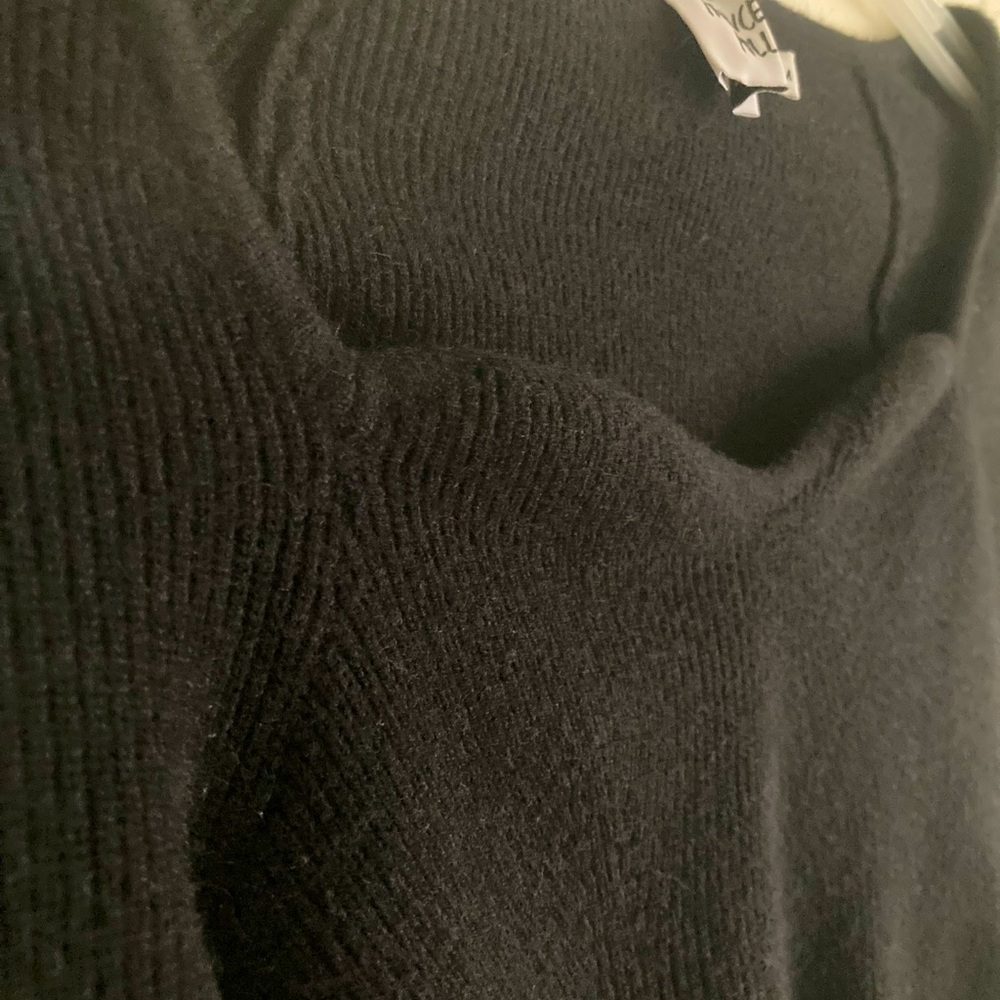Black Knit Sweater